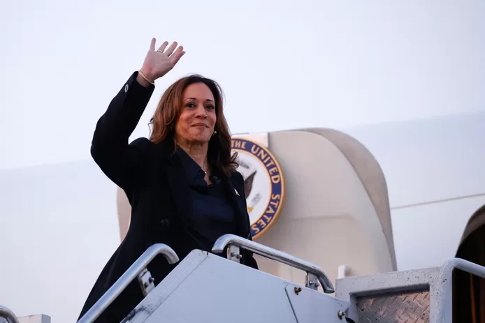 Un rassemblement en soutien à Kamala Harris au Bois de la Cambre